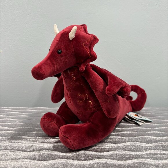 RARE Jellycat Ruby Dragon BNWT - Picture 4 of 7